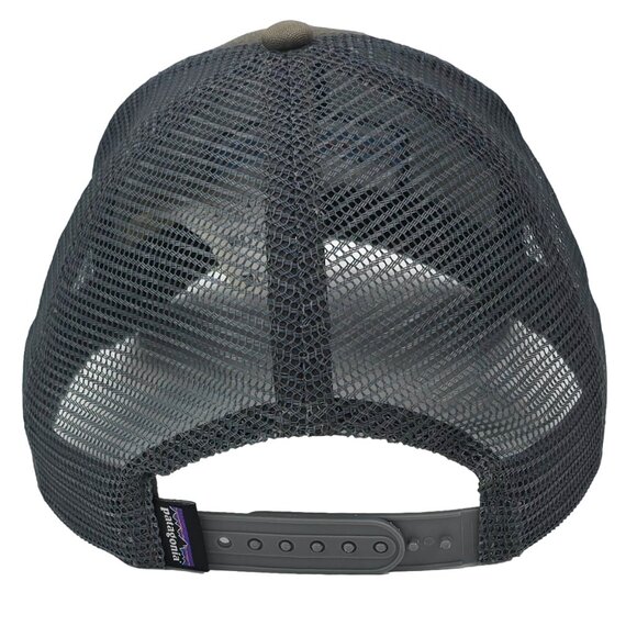 Patagonia Hat Snapback Trucker Cap Classic Outdoor Mesh Back Sun Faded Gray OSFA - Picture 3 of 5